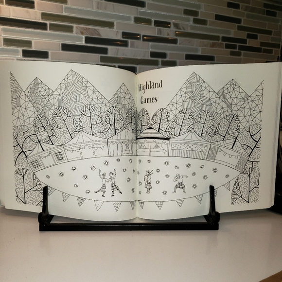 SOLD BEAUTIFUL Colouring Book of Scotland - Picture 3 of 11